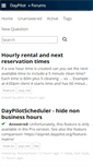 Mobile Screenshot of forums.daypilot.org