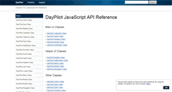 Desktop Screenshot of api.daypilot.org