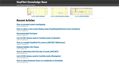 Desktop Screenshot of kb.daypilot.org