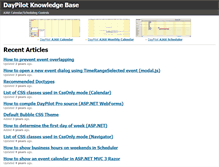 Tablet Screenshot of kb.daypilot.org