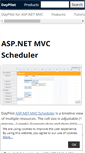 Mobile Screenshot of mvc.daypilot.org